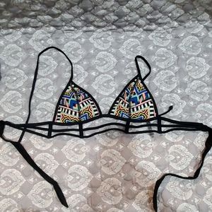 PINK bathing suit top